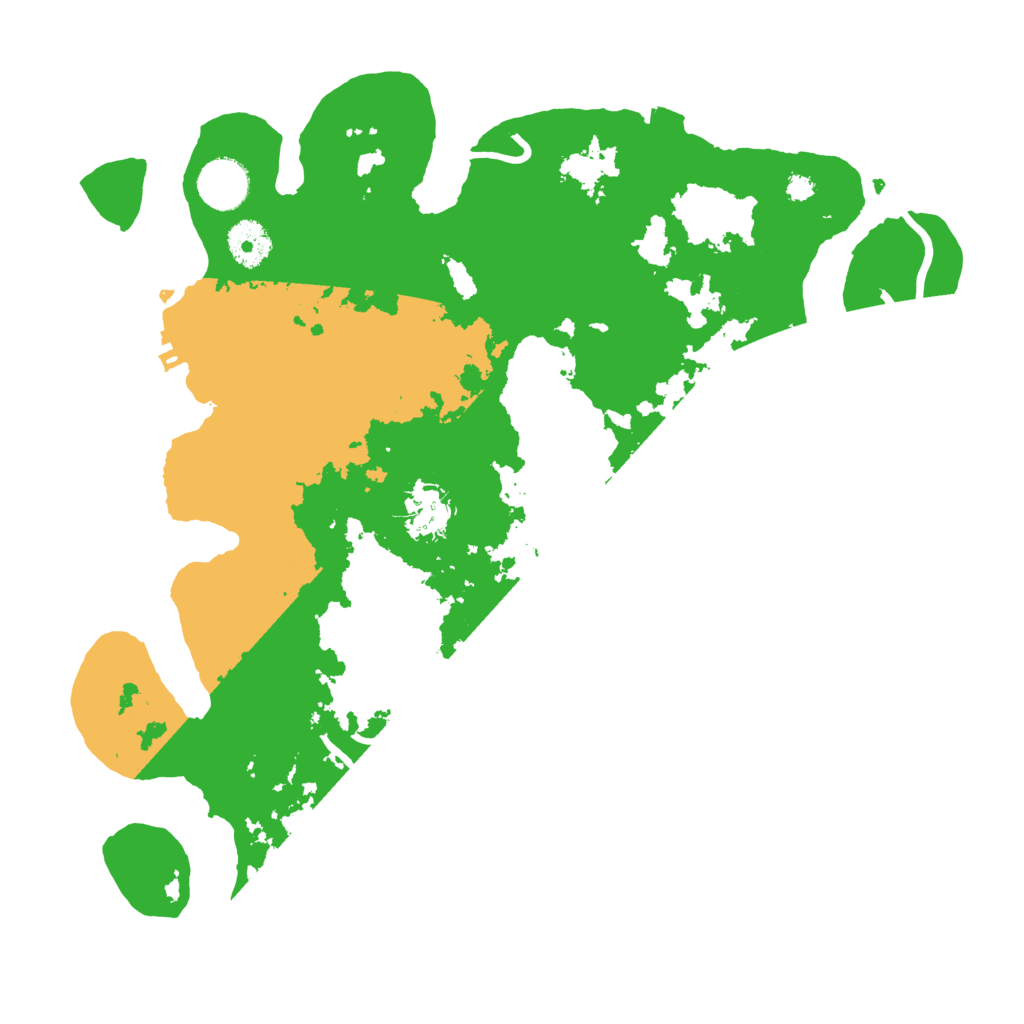 Biome Rust Map: Procedural Map, Size: 3500, Seed: 78862