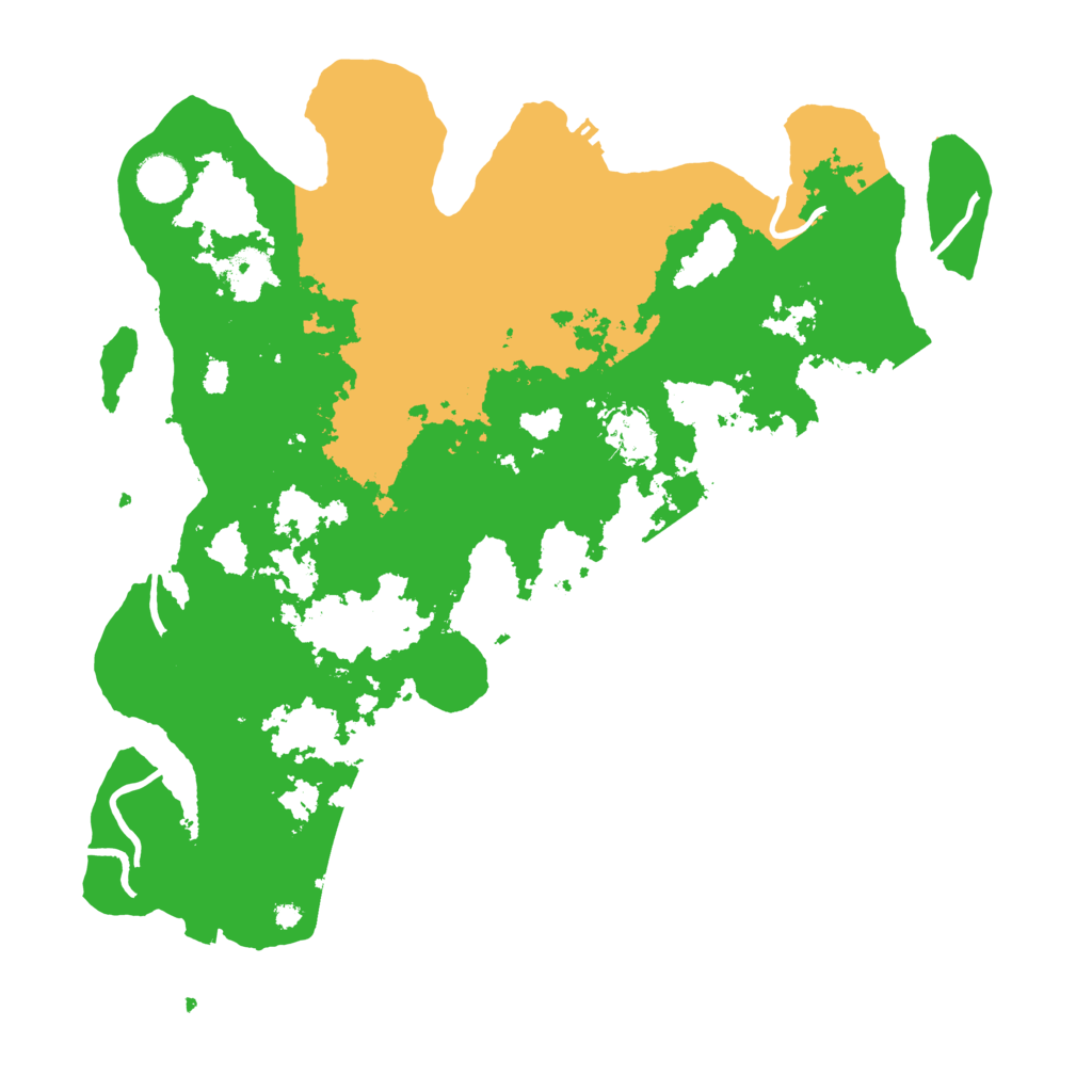 Biome Rust Map: Procedural Map, Size: 3950, Seed: 97497363