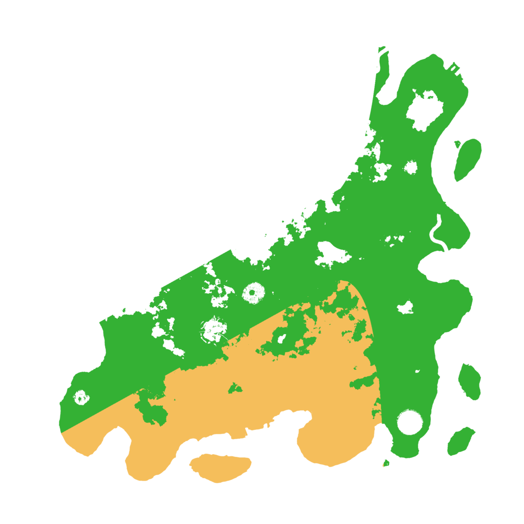 Biome Rust Map: Procedural Map, Size: 3700, Seed: 1762596804