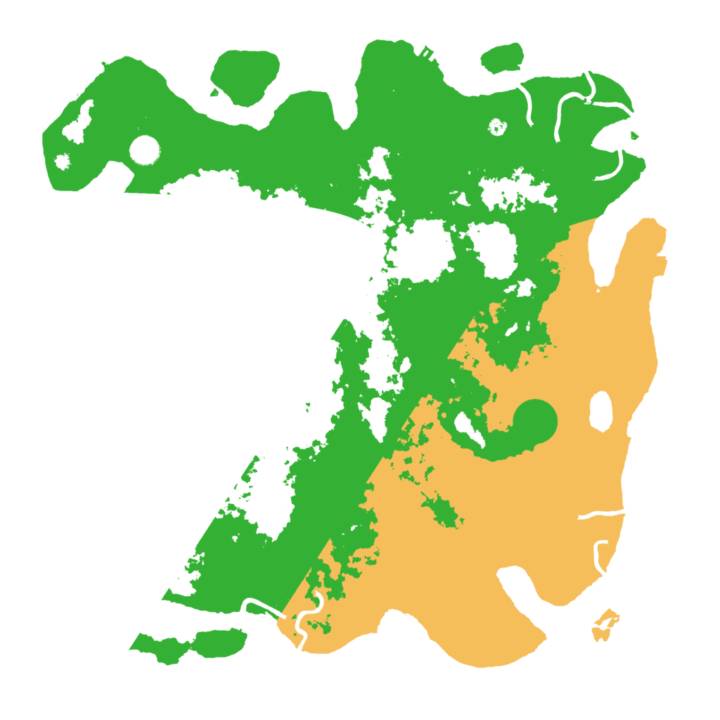 Biome Rust Map: Procedural Map, Size: 4250, Seed: 1189666912