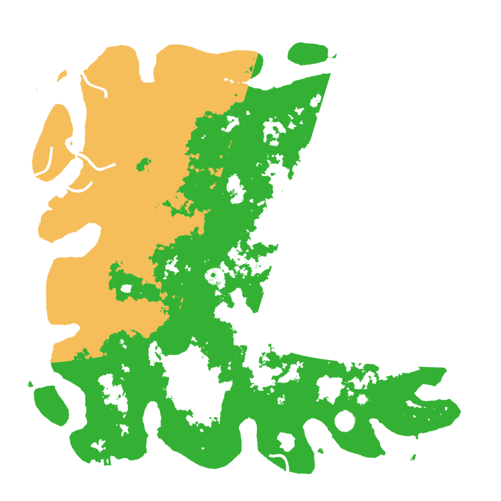 Biome Rust Map: Procedural Map, Size: 4300, Seed: 1653678