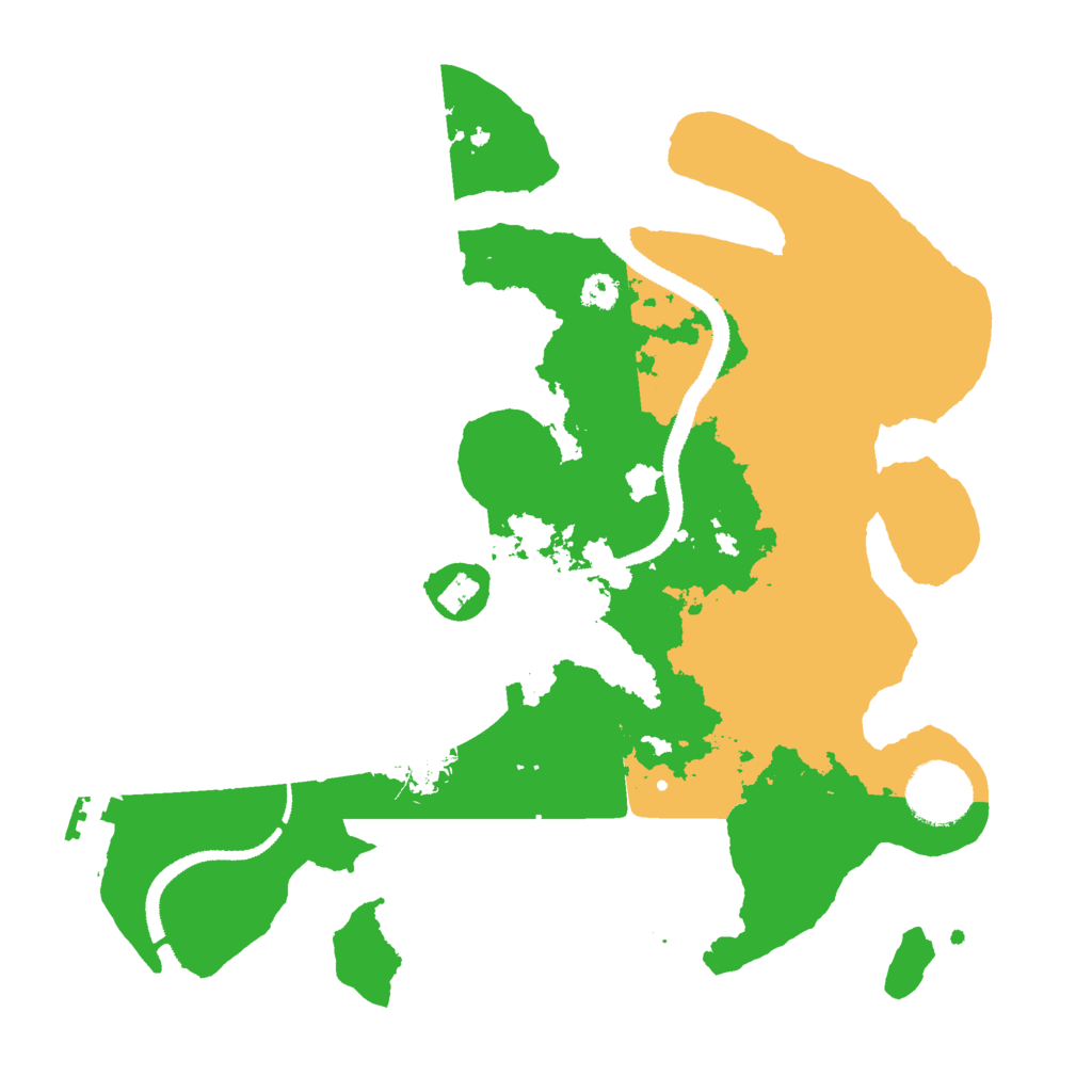 Biome Rust Map: Procedural Map, Size: 3000, Seed: 1126048937