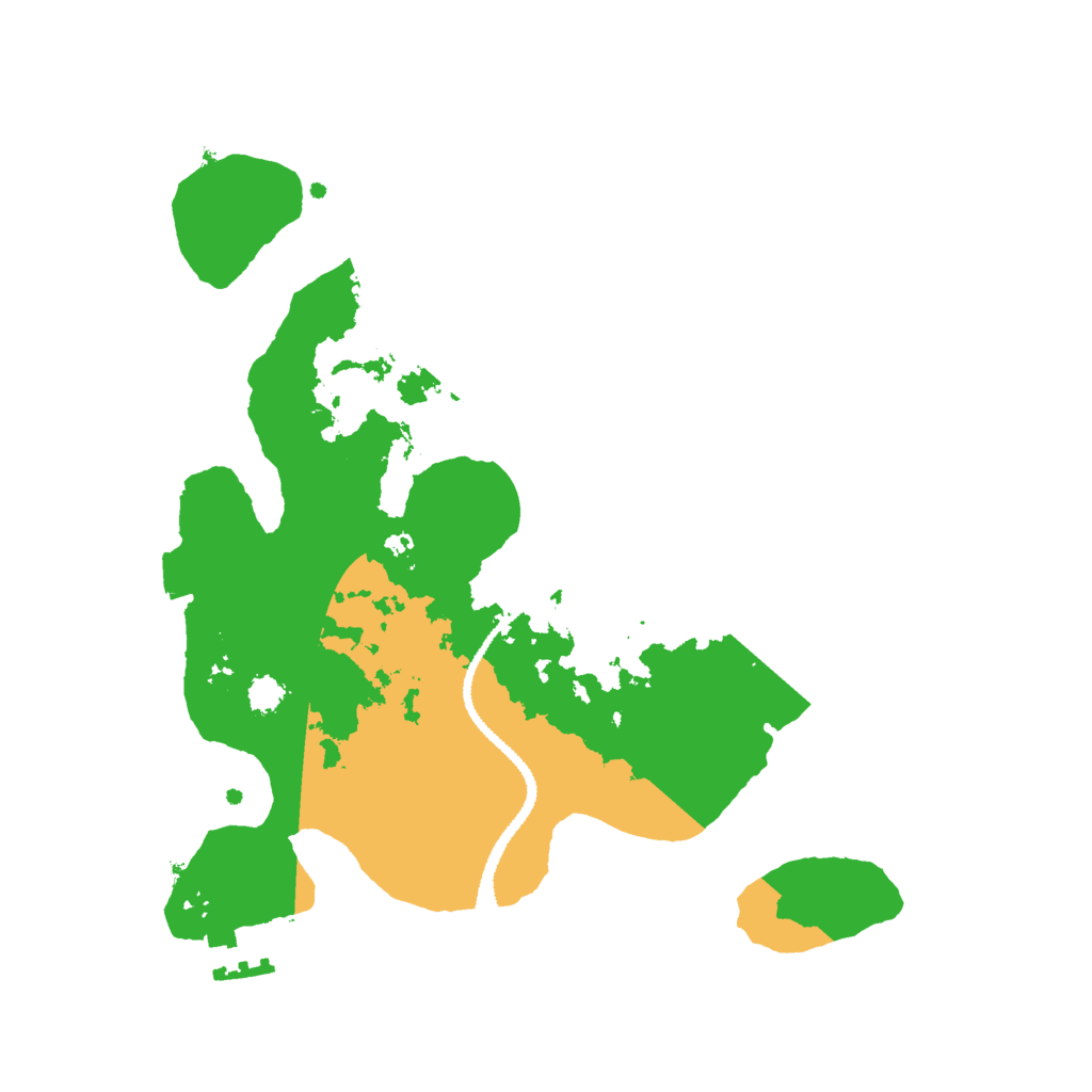 Biome Rust Map: Procedural Map, Size: 2700, Seed: 559929290