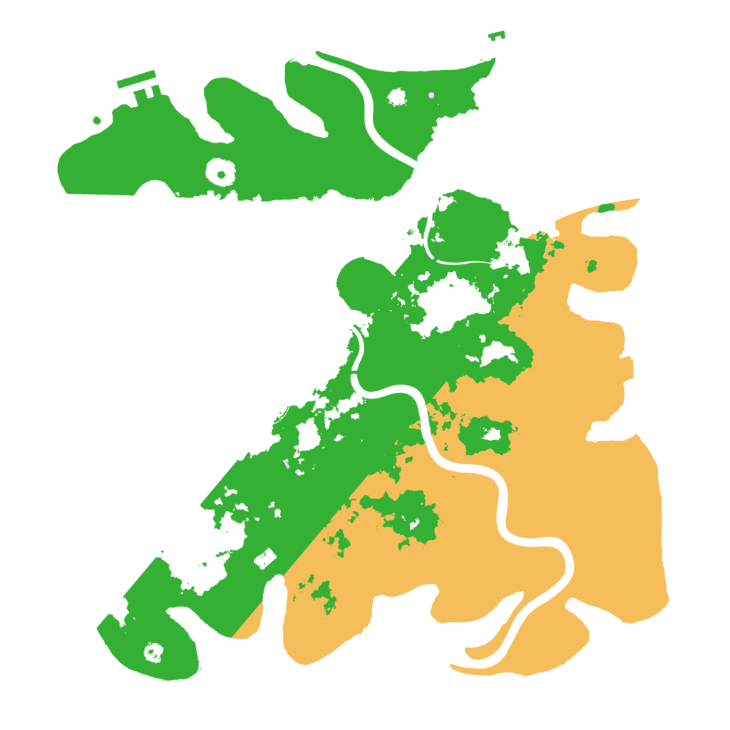 Biome Rust Map: Procedural Map, Size: 3750, Seed: 946723