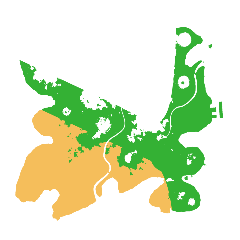 Biome Rust Map: Procedural Map, Size: 3000, Seed: 809020073