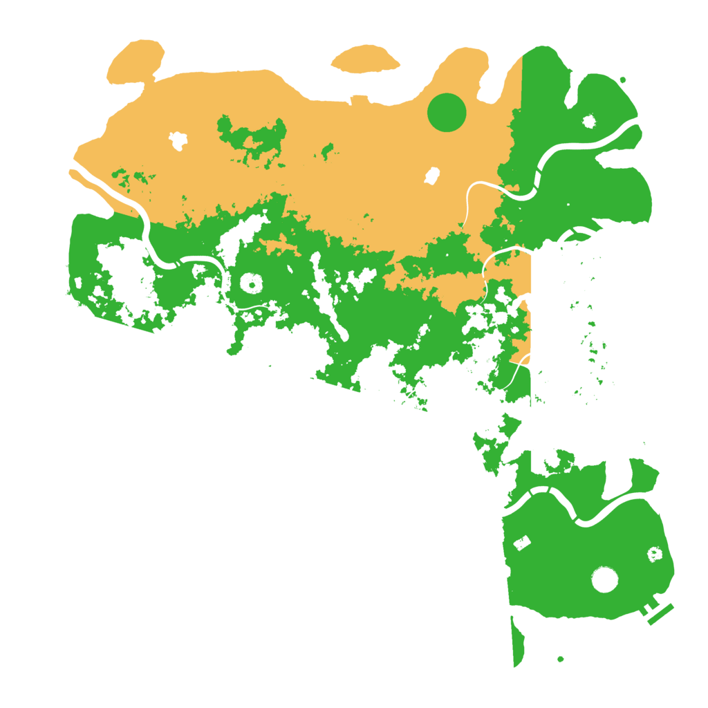 Biome Rust Map: Procedural Map, Size: 4798, Seed: 2147483647