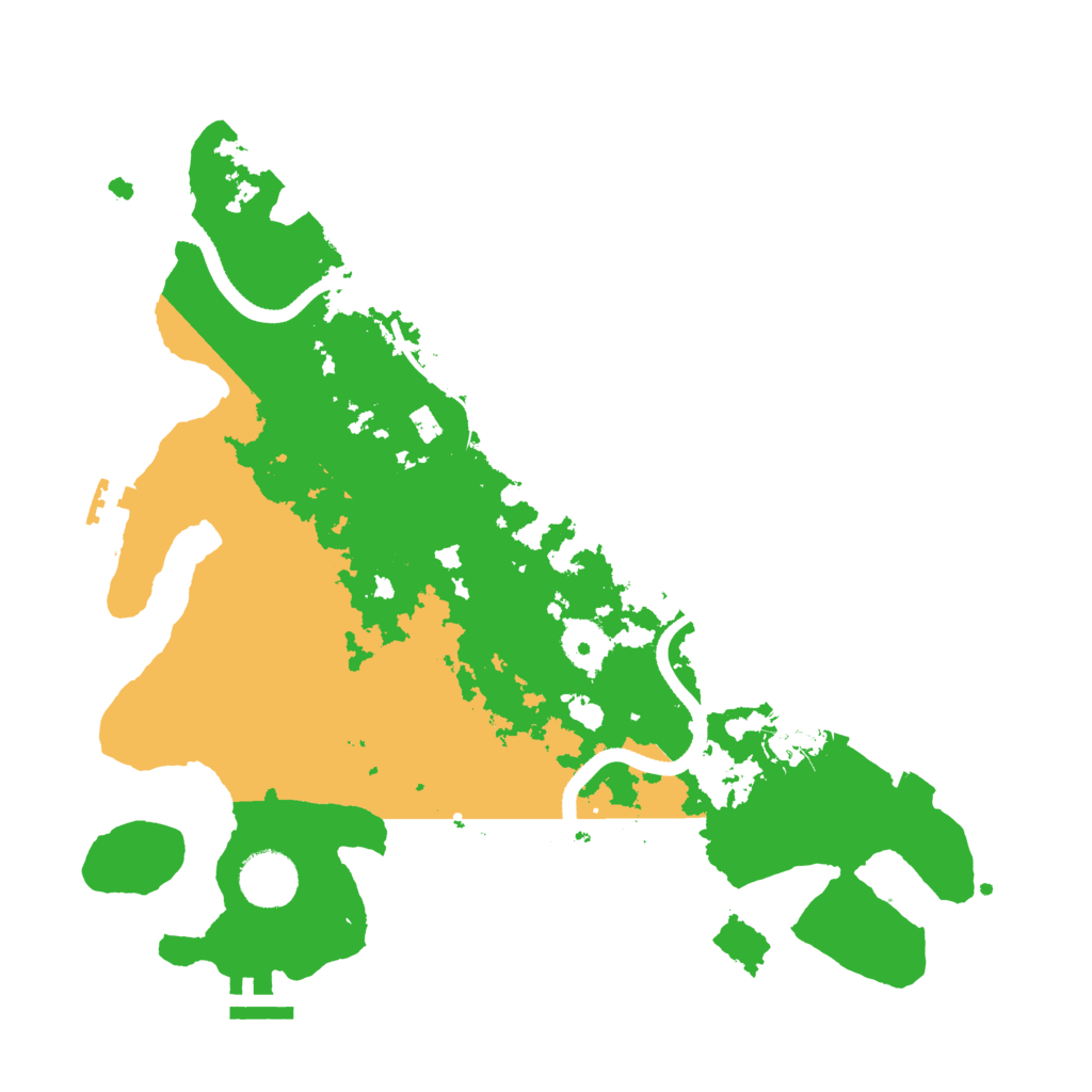 Biome Rust Map: Procedural Map, Size: 3450, Seed: 64756635