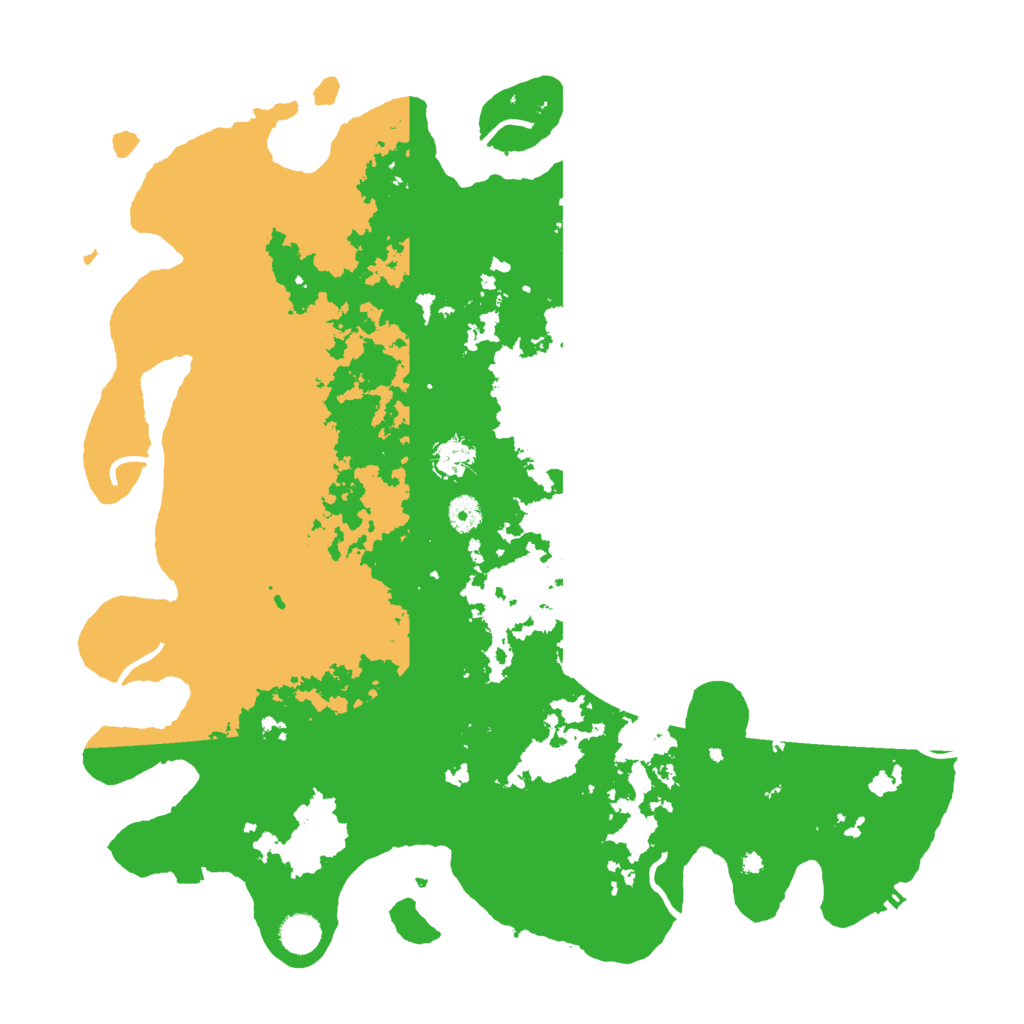 Biome Rust Map: Procedural Map, Size: 4400, Seed: 20231025