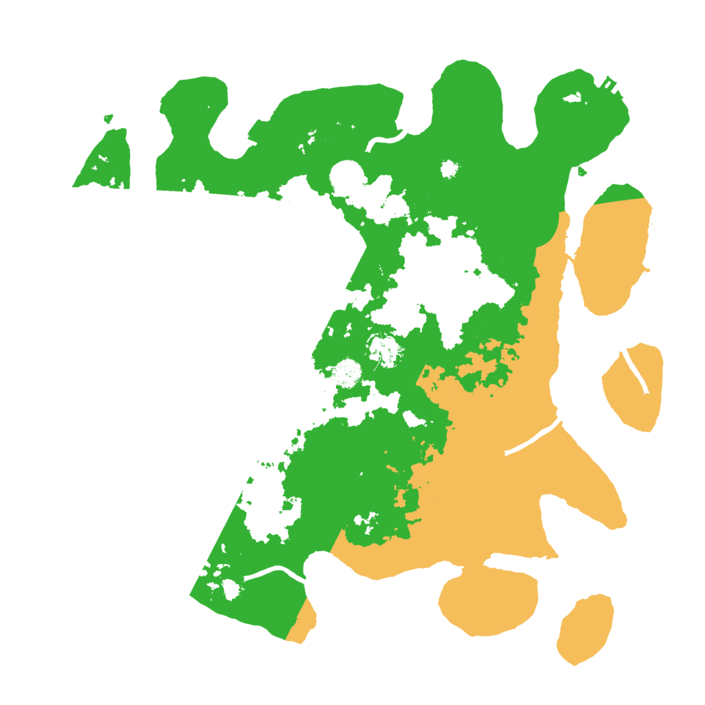 Biome Rust Map: Procedural Map, Size: 3650, Seed: 53226525