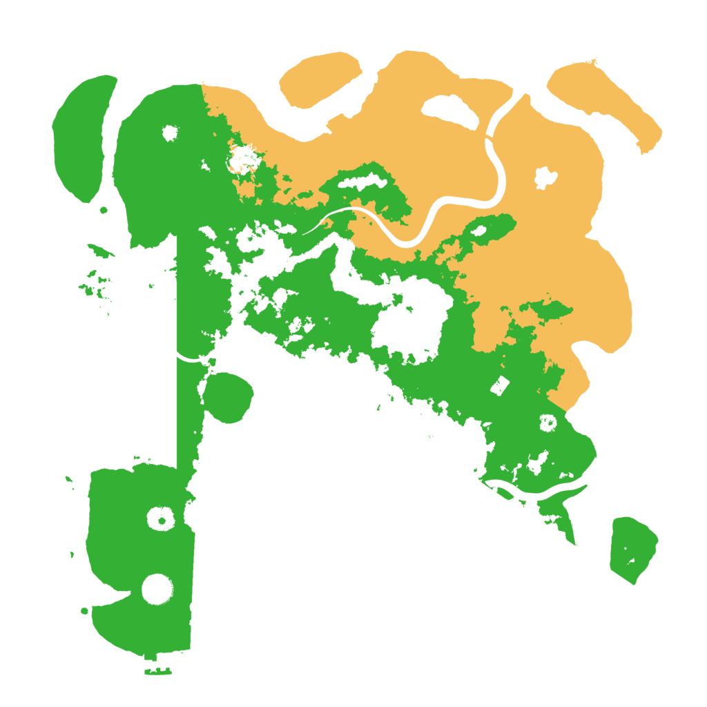 Biome Rust Map: Procedural Map, Size: 4000, Seed: 5569