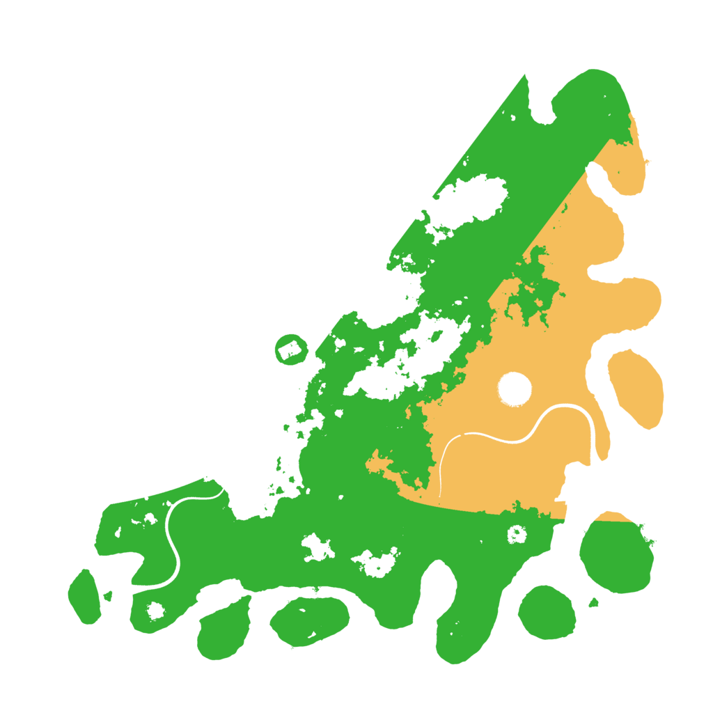 Biome Rust Map: Procedural Map, Size: 3700, Seed: 56241379