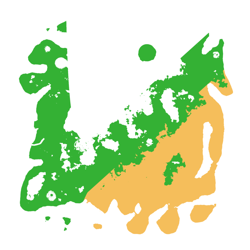 Biome Rust Map: Procedural Map, Size: 3900, Seed: 68549229