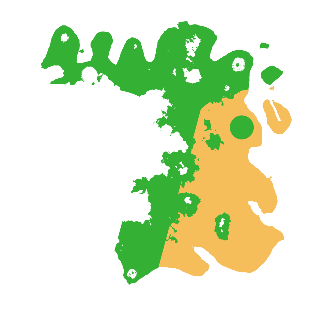 Biome Rust Map: Procedural Map, Size: 3450, Seed: 2850055