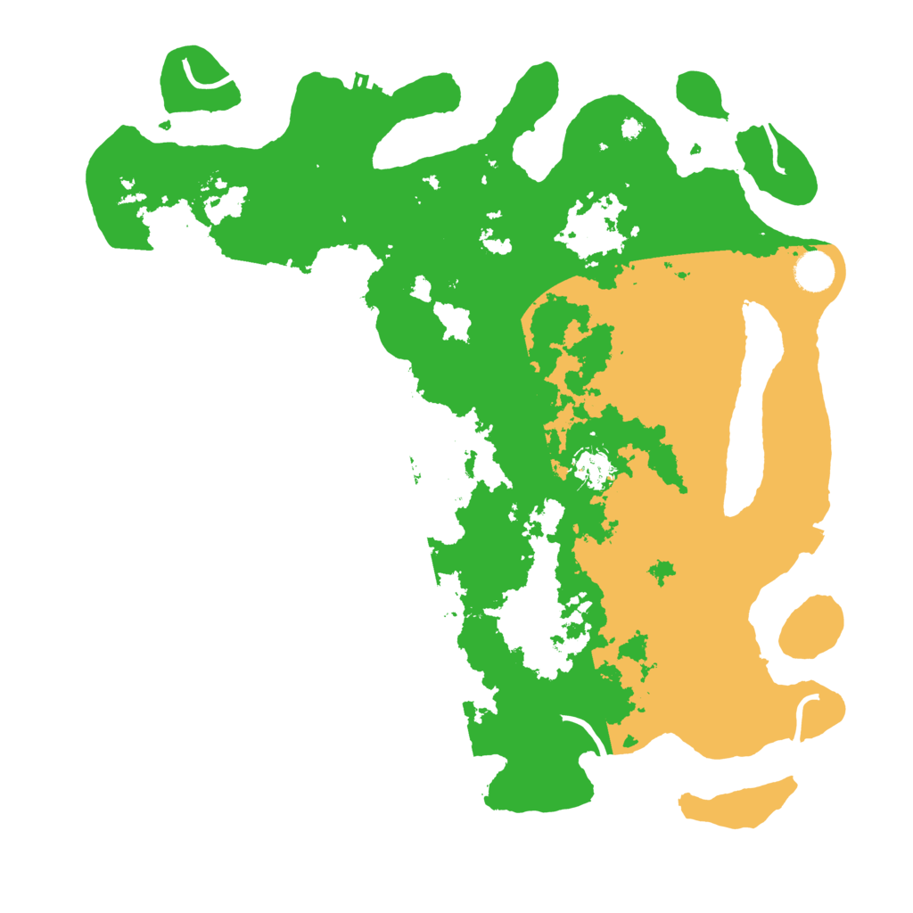 Biome Rust Map: Procedural Map, Size: 4000, Seed: 82987580