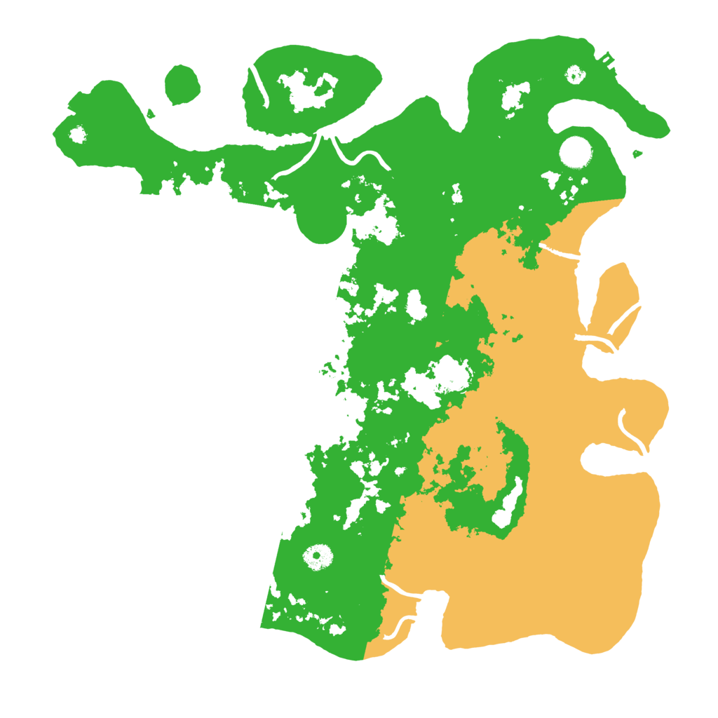 Biome Rust Map: Procedural Map, Size: 3950, Seed: 34913792