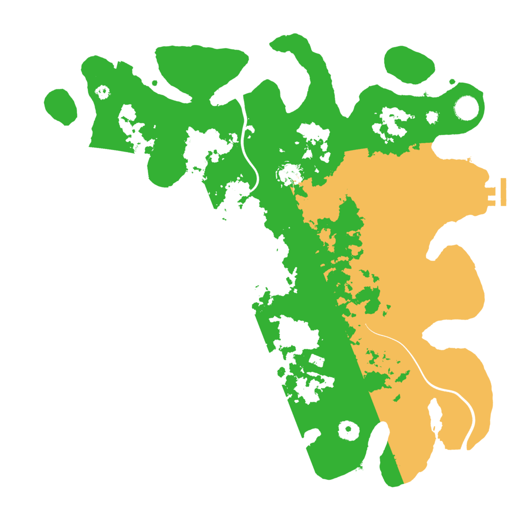 Biome Rust Map: Procedural Map, Size: 3800, Seed: 1748460933