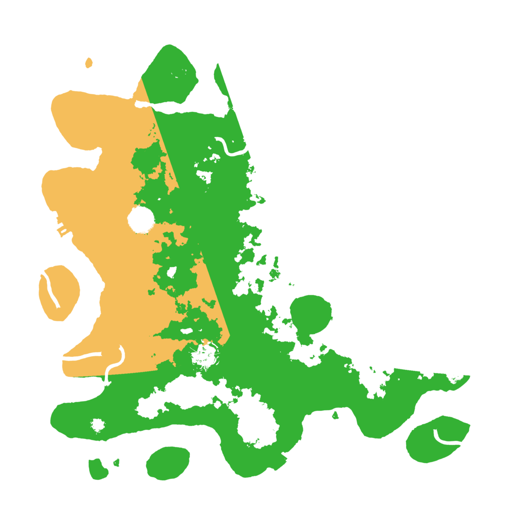 Biome Rust Map: Procedural Map, Size: 3500, Seed: 1953224566