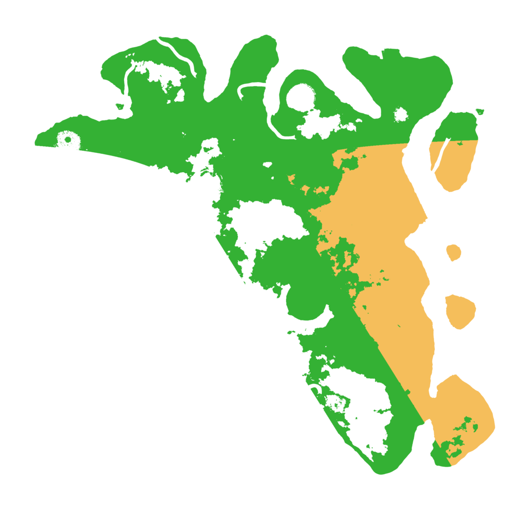 Biome Rust Map: Procedural Map, Size: 3450, Seed: 47762348