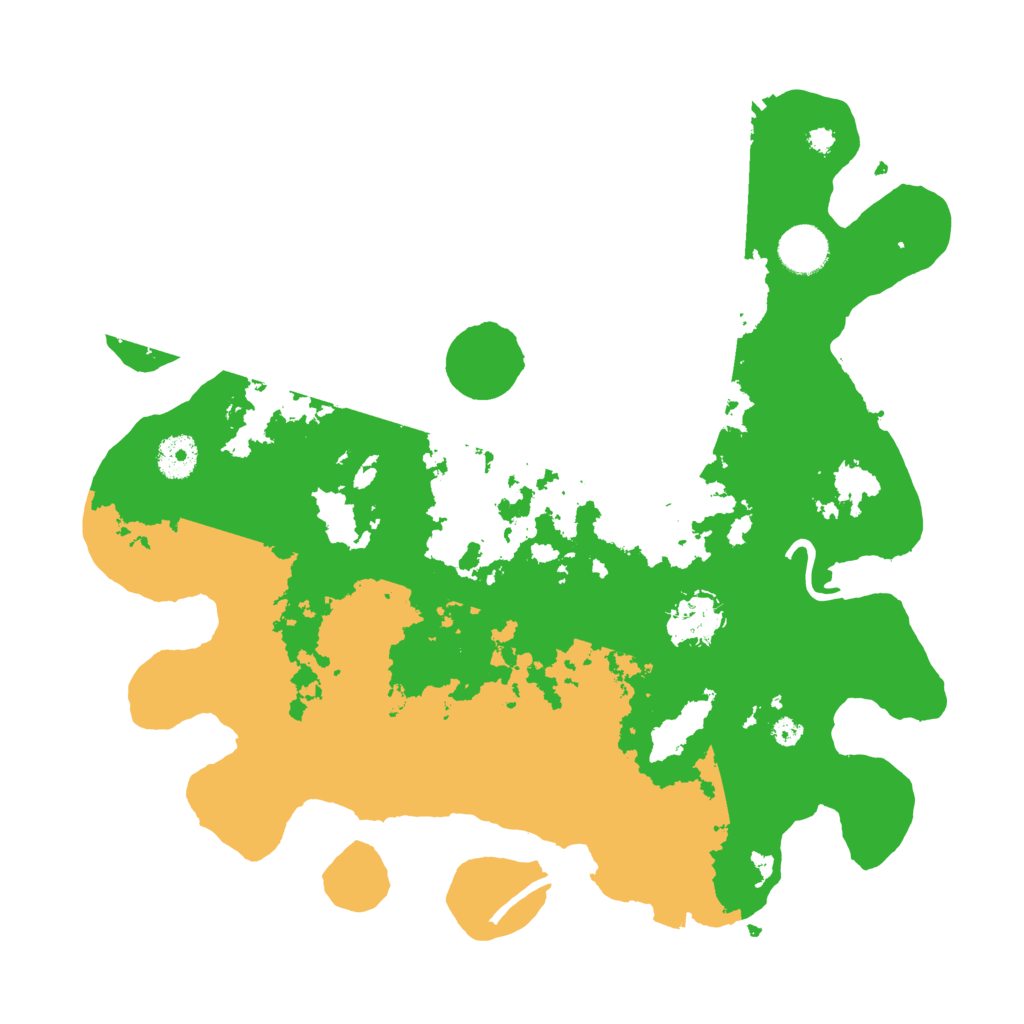 Biome Rust Map: Procedural Map, Size: 3650, Seed: 16828269