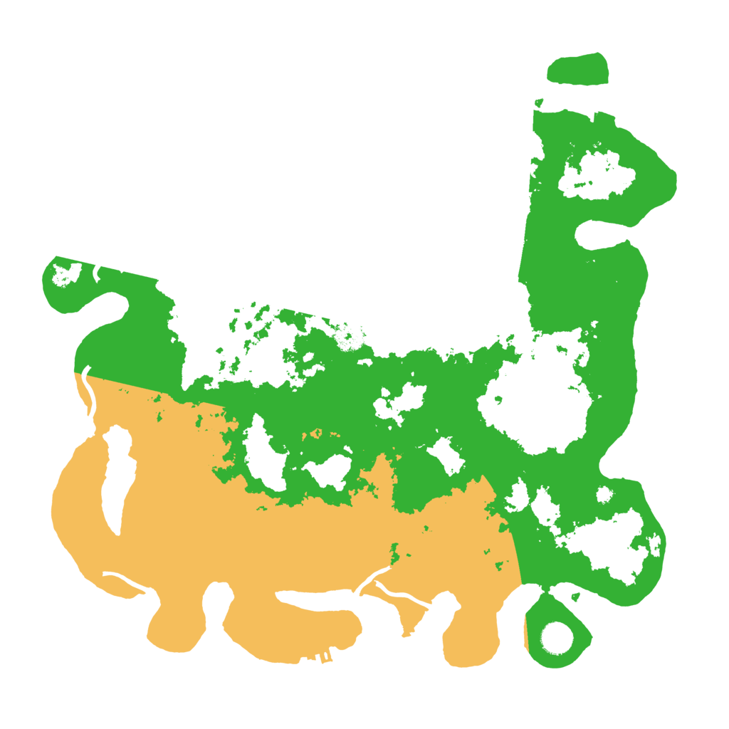 Biome Rust Map: Procedural Map, Size: 4000, Seed: 35243922