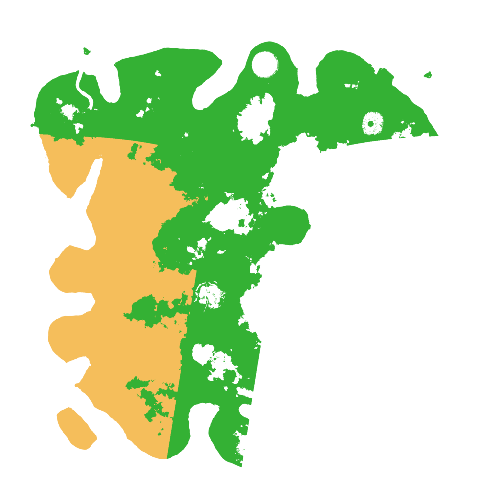 Biome Rust Map: Procedural Map, Size: 3400, Seed: 1831352
