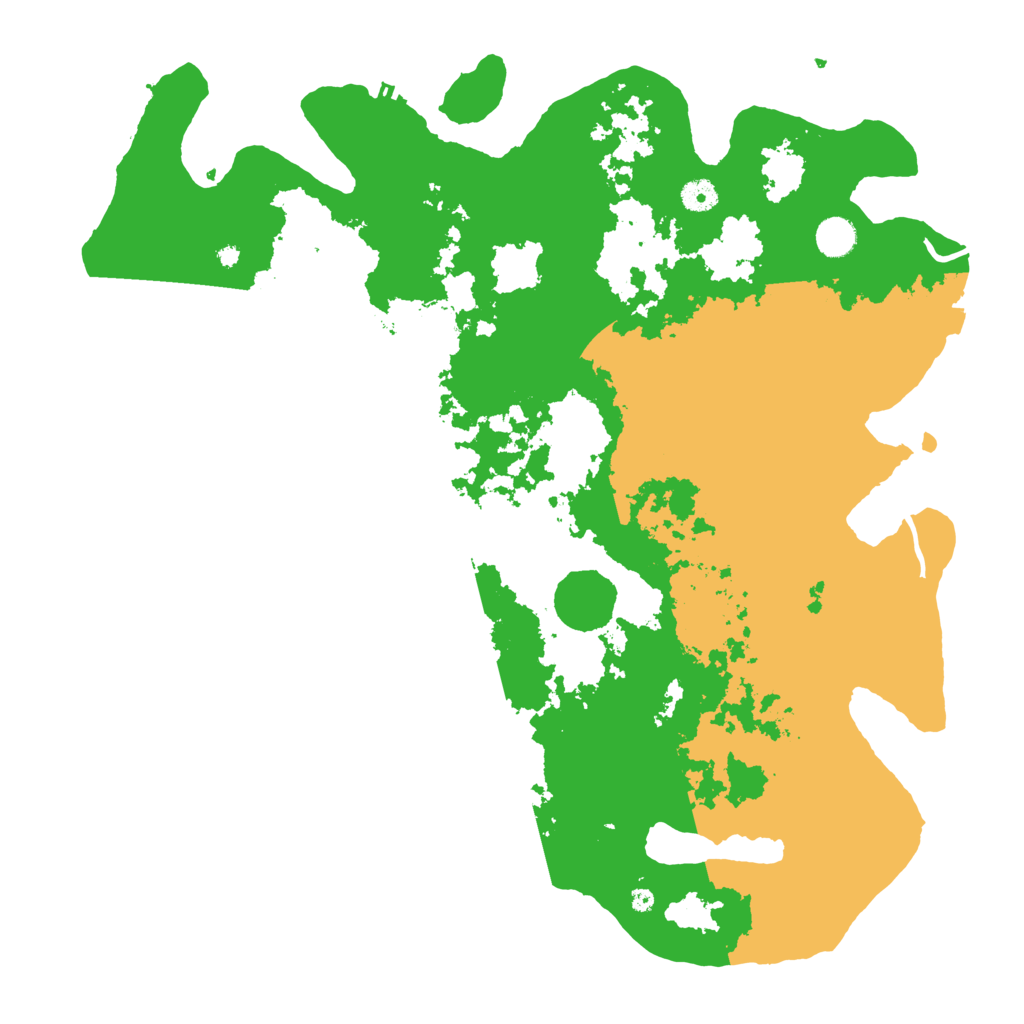 Biome Rust Map: Procedural Map, Size: 4500, Seed: 1337133737