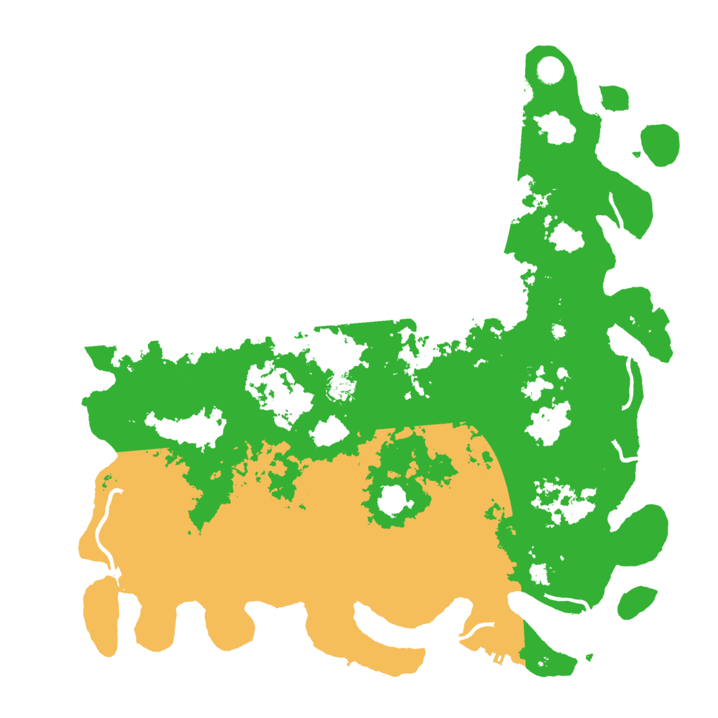 Biome Rust Map: Procedural Map, Size: 4633, Seed: 1496021979