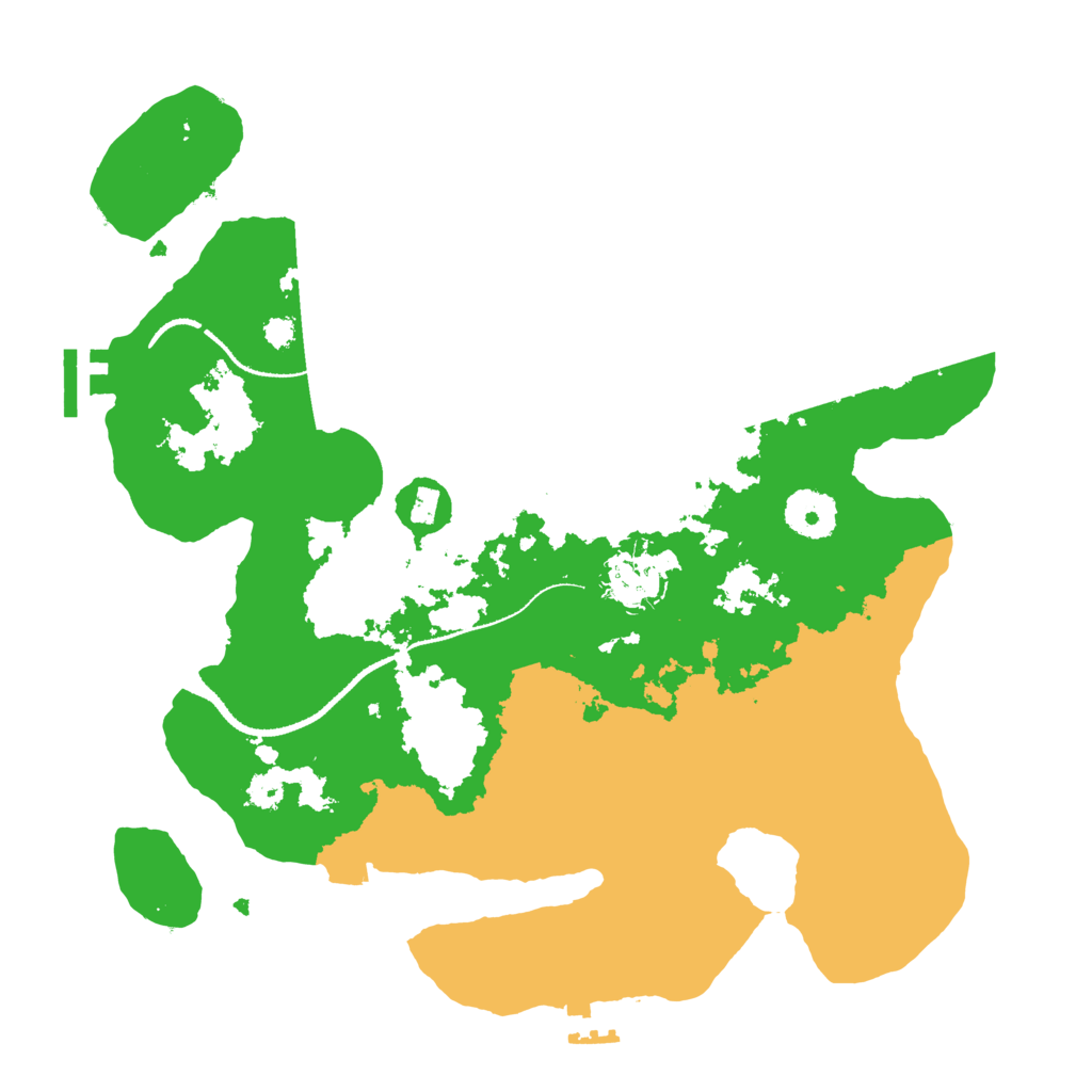 Biome Rust Map: Procedural Map, Size: 3250, Seed: 1424008442