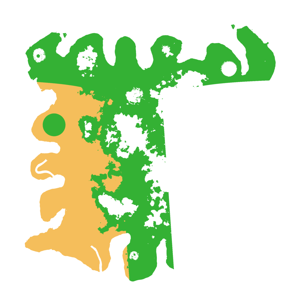 Biome Rust Map: Procedural Map, Size: 3500, Seed: 648352