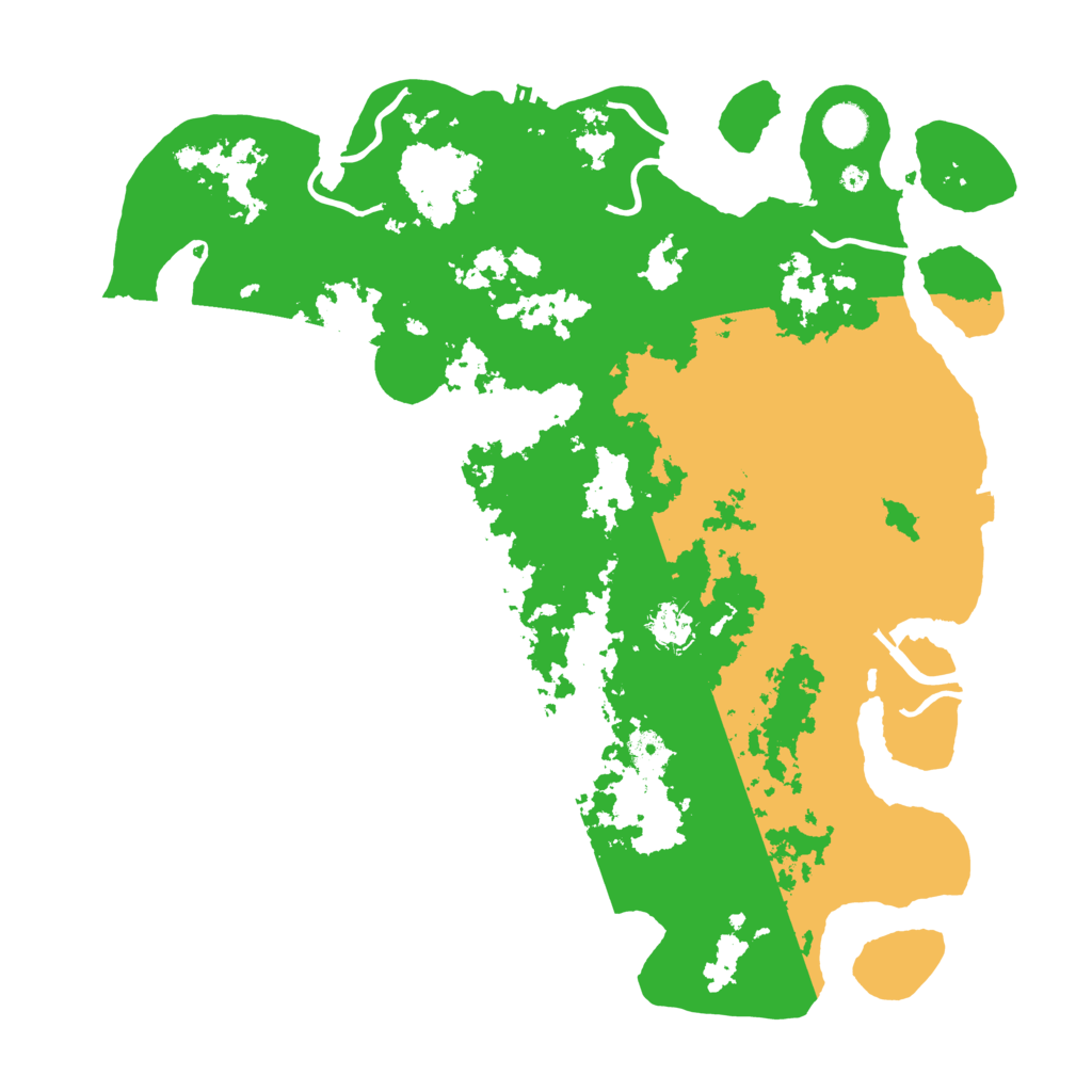 Biome Rust Map: Procedural Map, Size: 4250, Seed: 433456909