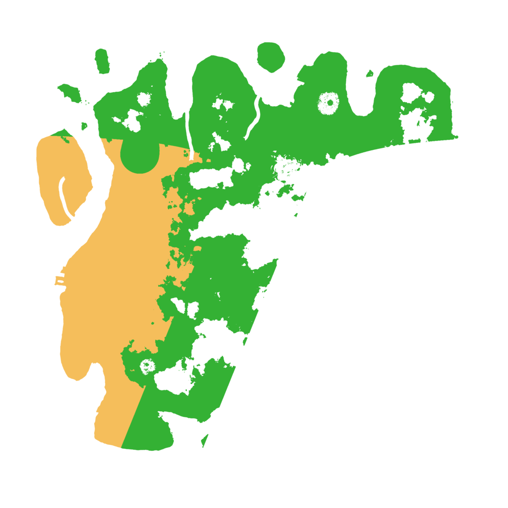 Biome Rust Map: Procedural Map, Size: 3450, Seed: 89985023