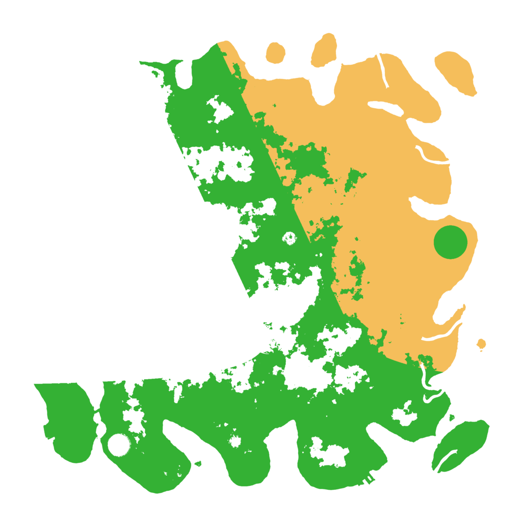 Biome Rust Map: Procedural Map, Size: 4100, Seed: 97947271