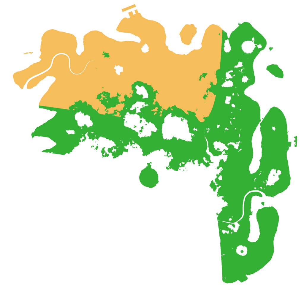Biome Rust Map: Procedural Map, Size: 4250, Seed: 33157688