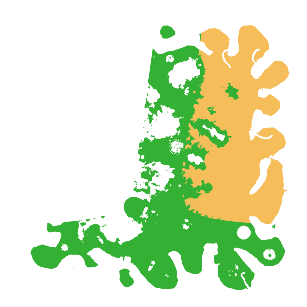 Biome Rust Map: Procedural Map, Size: 4000, Seed: 5492048