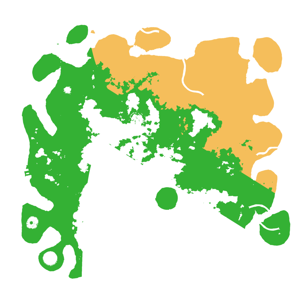 Biome Rust Map: Procedural Map, Size: 3850, Seed: 78772414