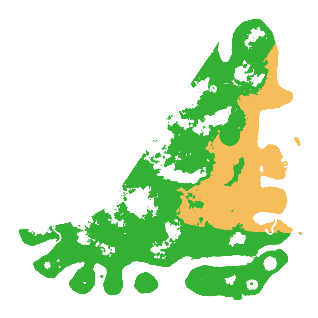 Biome Rust Map: Procedural Map, Size: 4250, Seed: 34903946
