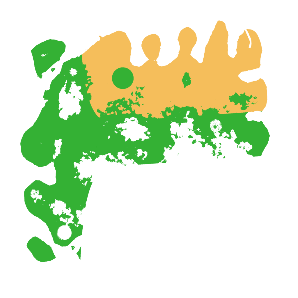 Biome Rust Map: Procedural Map, Size: 3650, Seed: 55808226