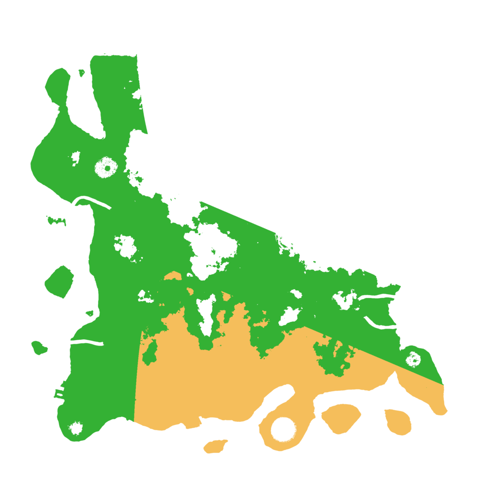 Biome Rust Map: Procedural Map, Size: 3550, Seed: 28040469