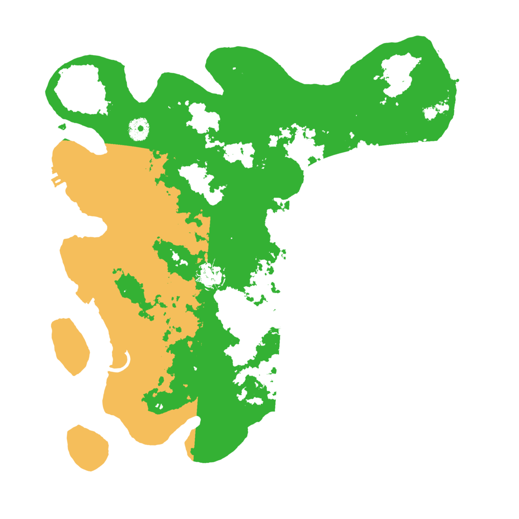 Biome Rust Map: Procedural Map, Size: 3550, Seed: 69465208