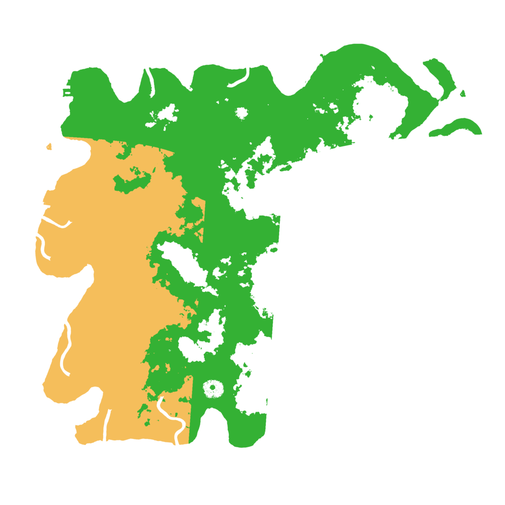 Biome Rust Map: Procedural Map, Size: 3900, Seed: 25085046