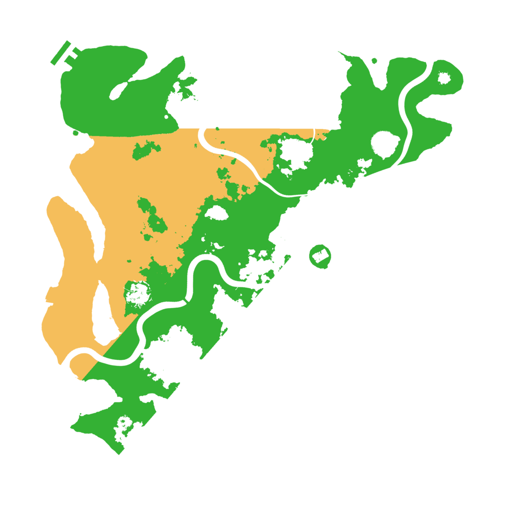 Biome Rust Map: Procedural Map, Size: 3750, Seed: 47702868