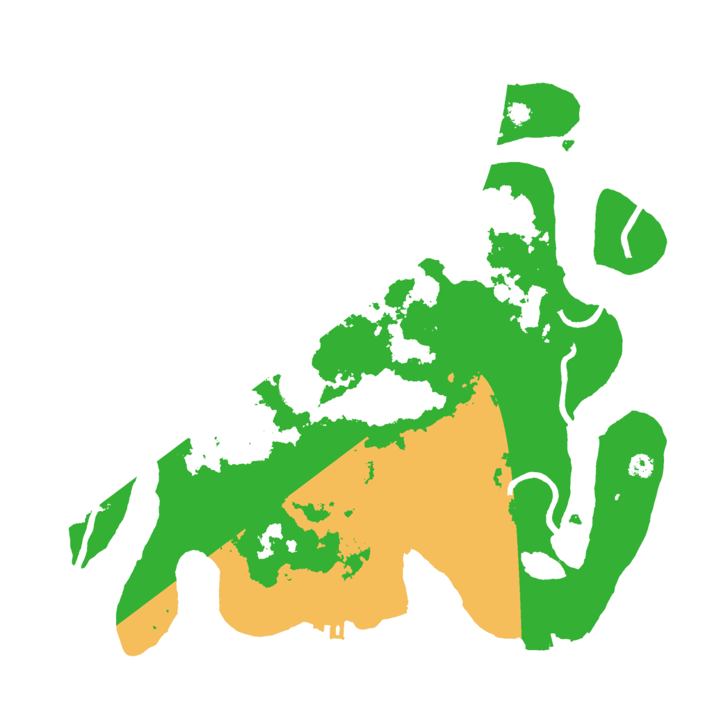 Biome Rust Map: Procedural Map, Size: 3000, Seed: 8071968