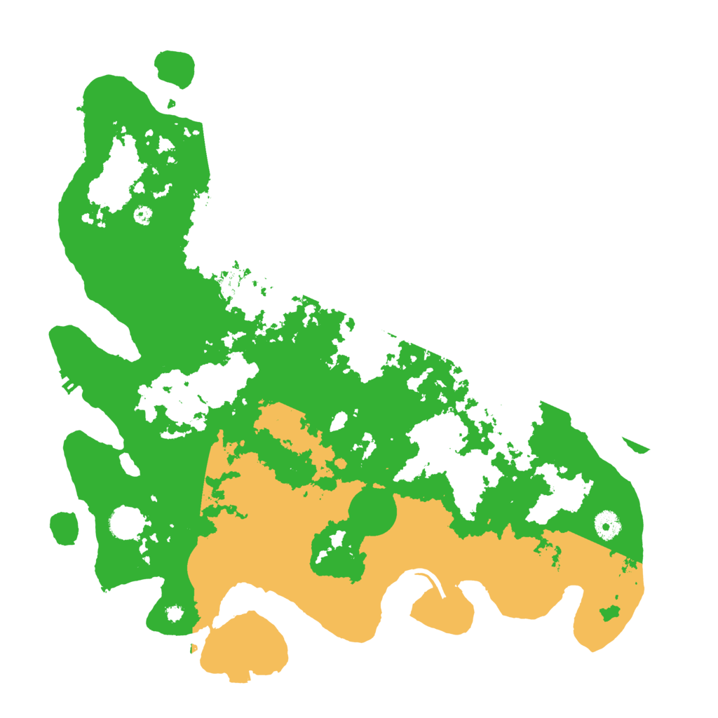 Biome Rust Map: Procedural Map, Size: 3950, Seed: 10602584