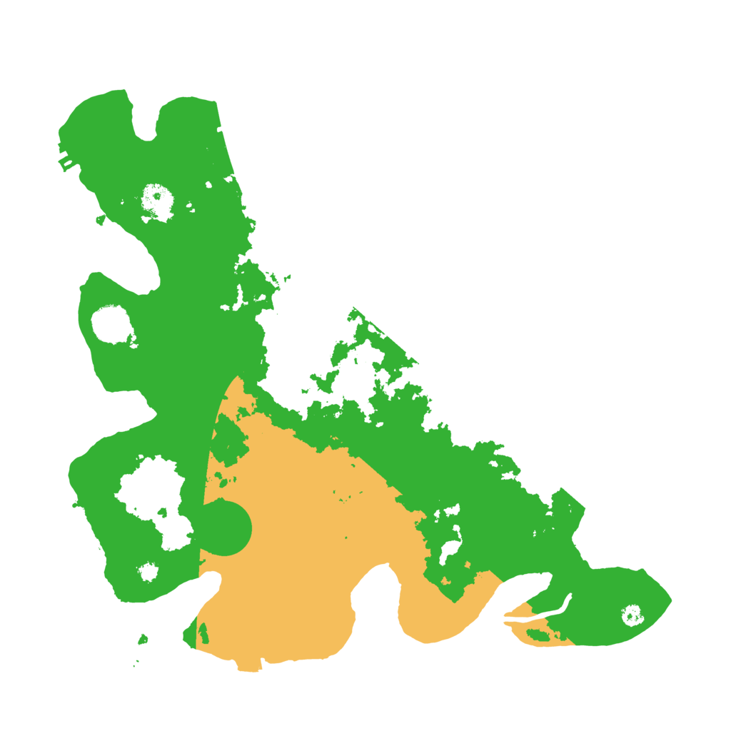 Biome Rust Map: Procedural Map, Size: 3500, Seed: 1909694647