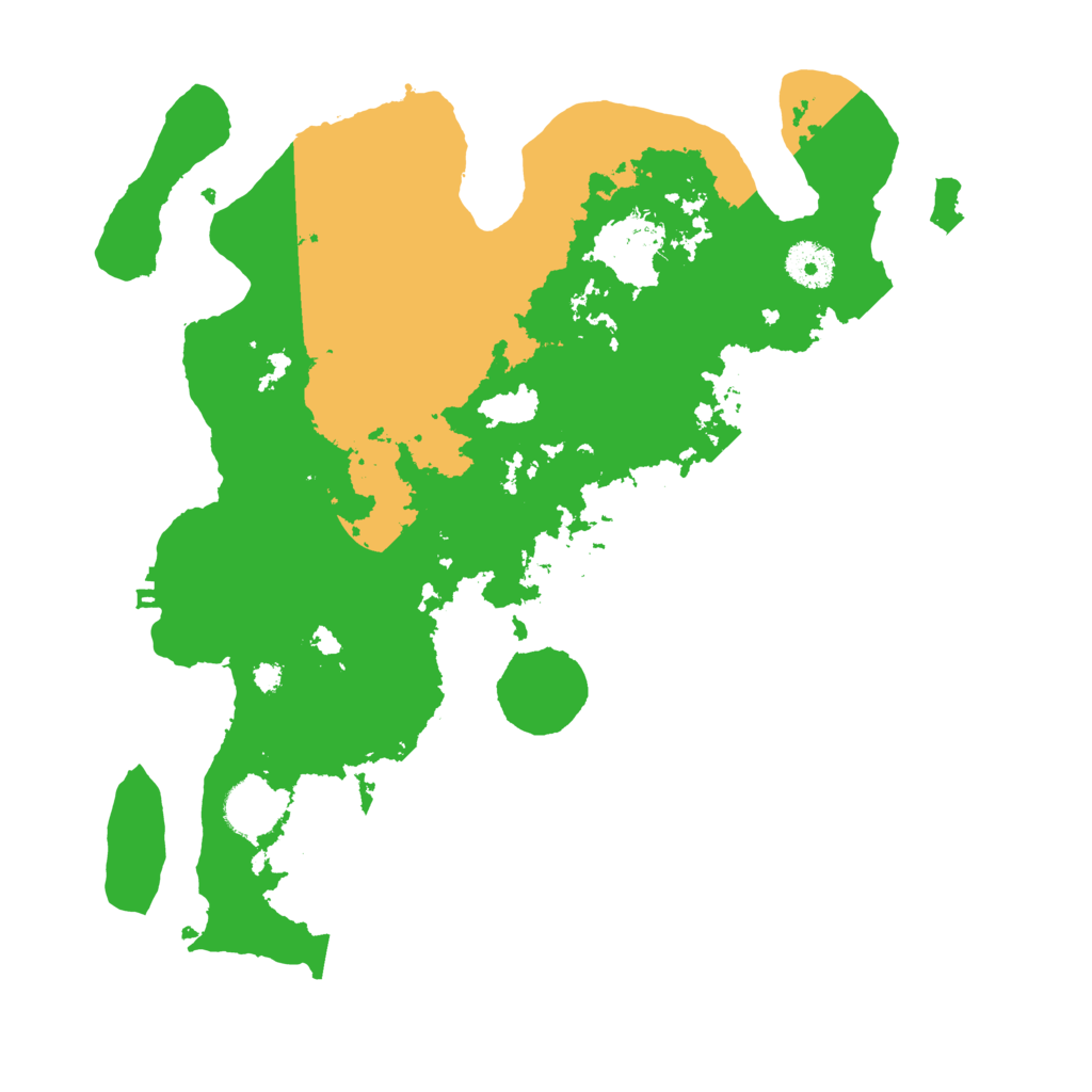 Biome Rust Map: Procedural Map, Size: 3450, Seed: 75942478
