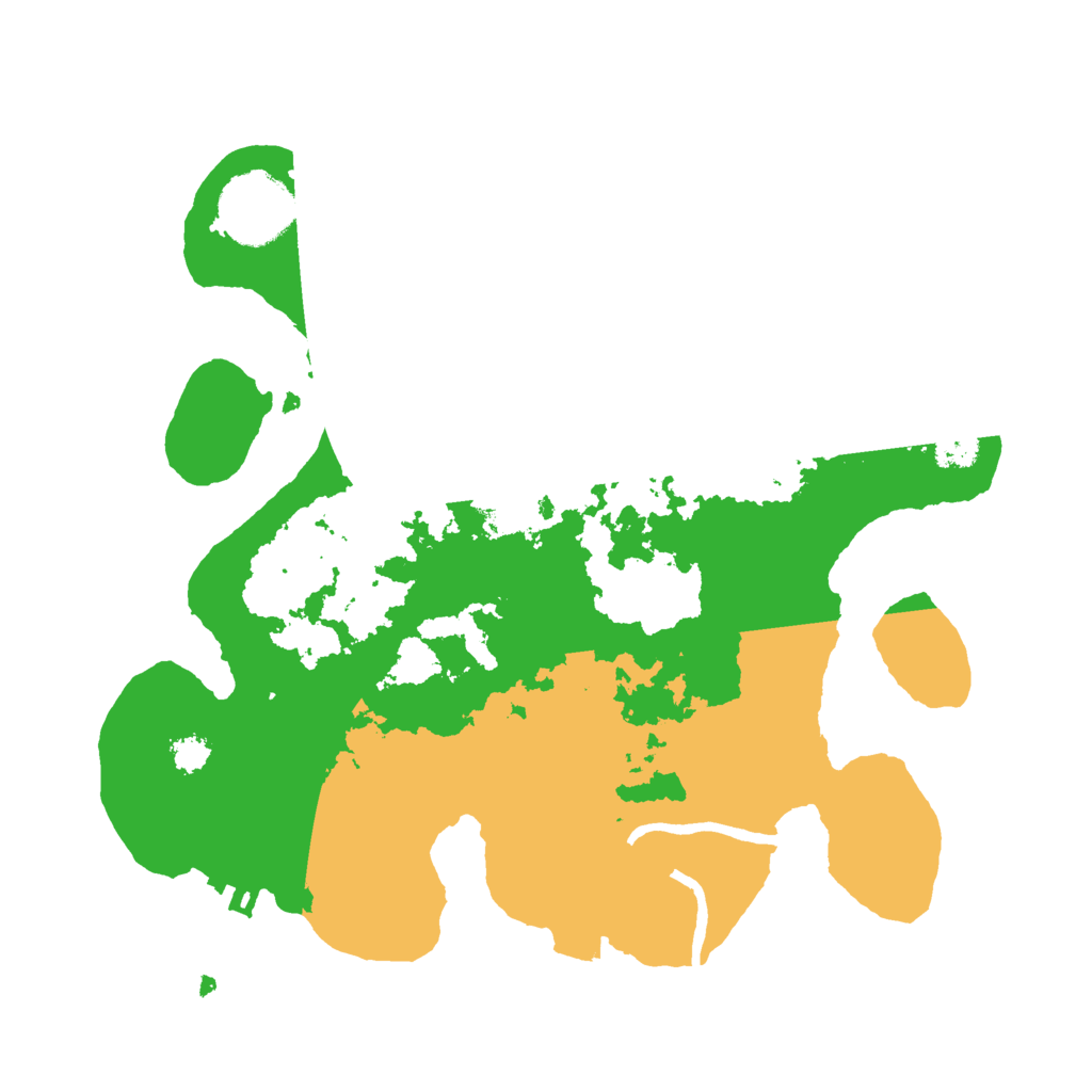 Biome Rust Map: Procedural Map, Size: 2700, Seed: 7885