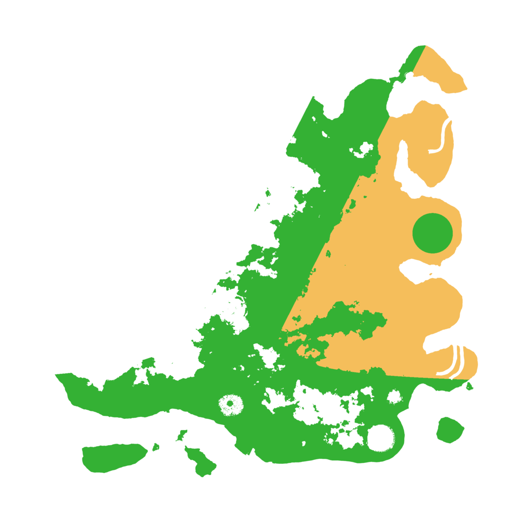 Biome Rust Map: Procedural Map, Size: 3400, Seed: 71850585