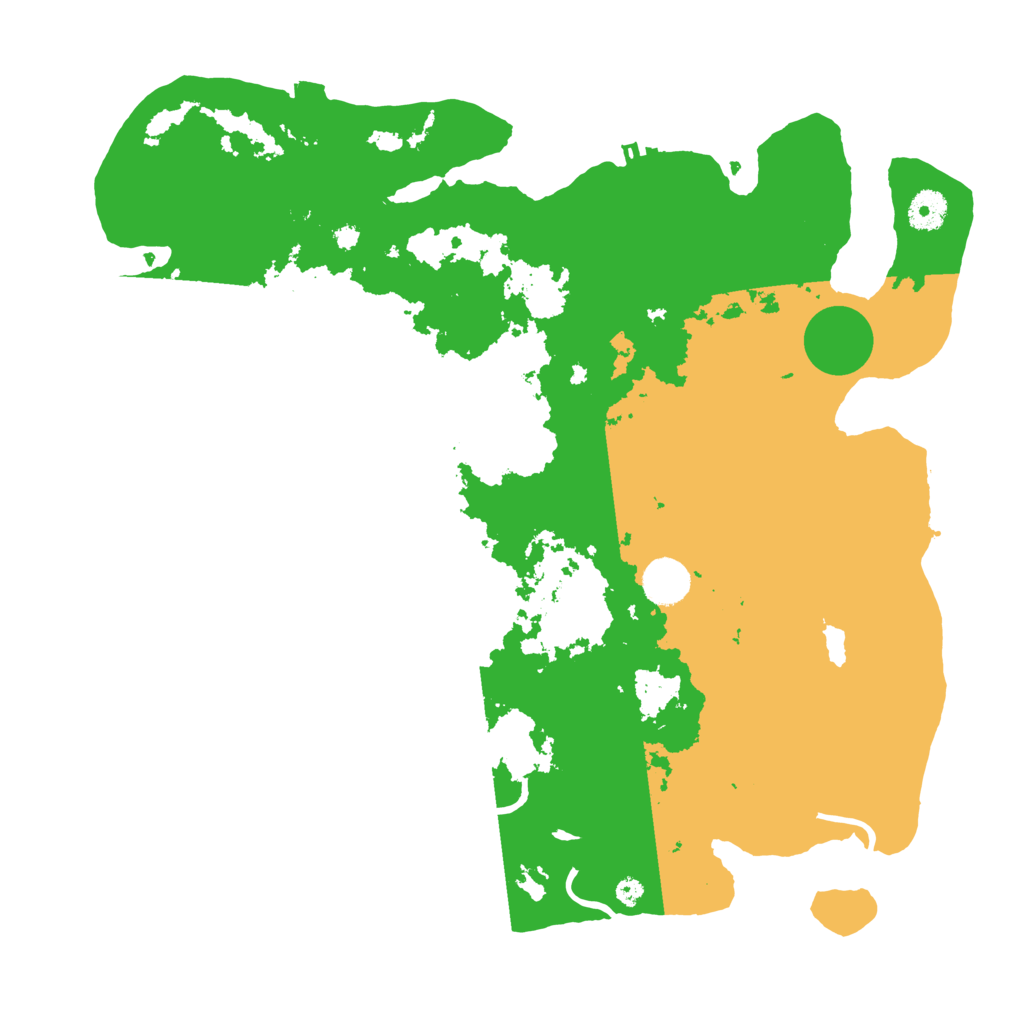 Biome Rust Map: Procedural Map, Size: 3900, Seed: 5777657
