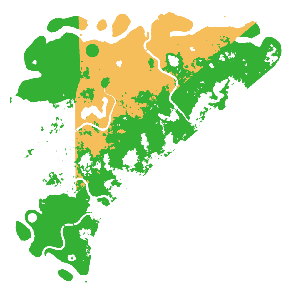 Biome Rust Map: Procedural Map, Size: 6000, Seed: 214549656