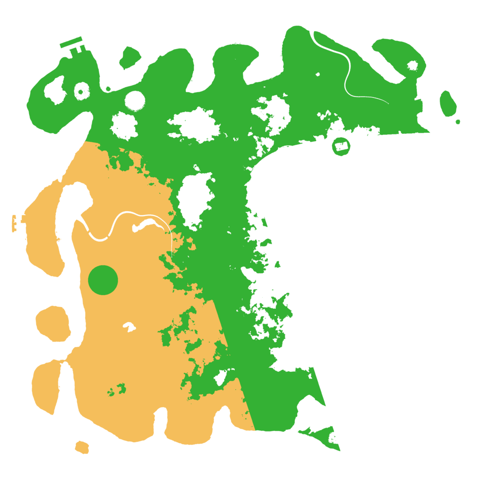 Biome Rust Map: Procedural Map, Size: 4400, Seed: 20164660